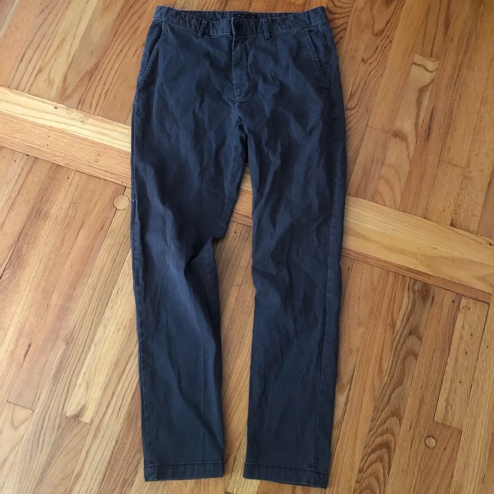 Banana Republic Slim Fit Chino Basic Flint Grey Size 32x32